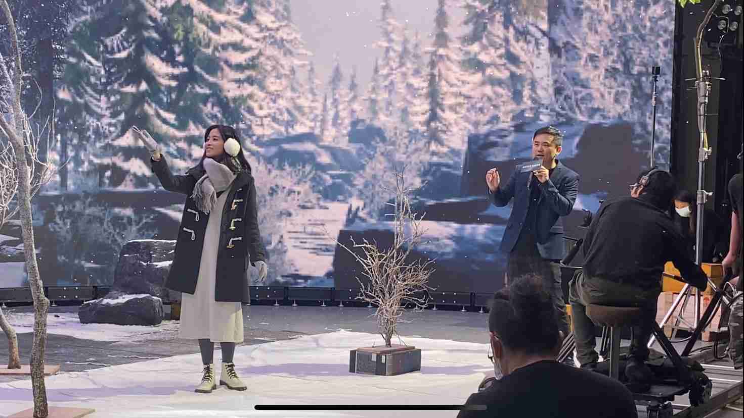 OBPay以ALED先进显屏技术，，，，与金马奖视觉特效团队“再现影像”携手合作打造LED虚拟摄影棚，，提供沉浸式表演体验，，并精简拍摄成本与时间