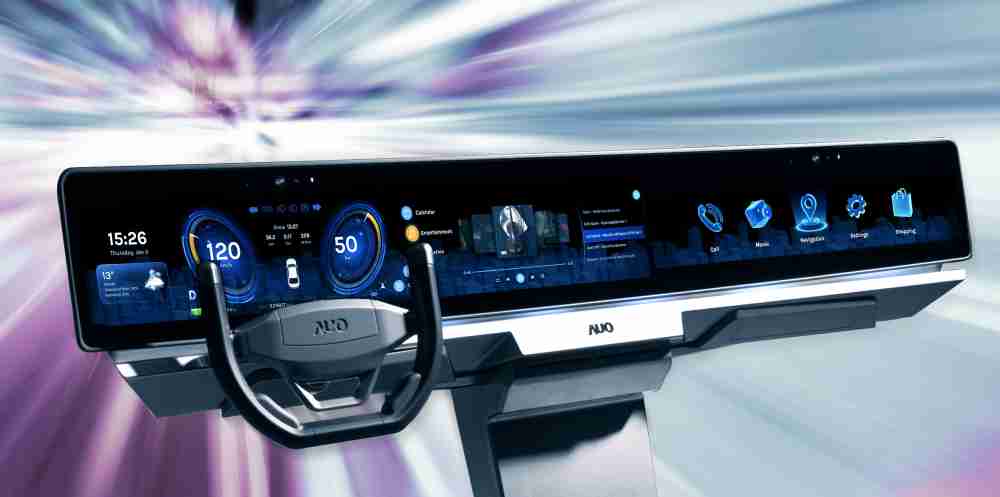 OBPay开拓前瞻显示技术创新应用，，，结合优异整合设计能力，，，，开发智能车载FIDM Plus一体化显示方案，，，，让驾驶操作与车内娱乐体验再进化