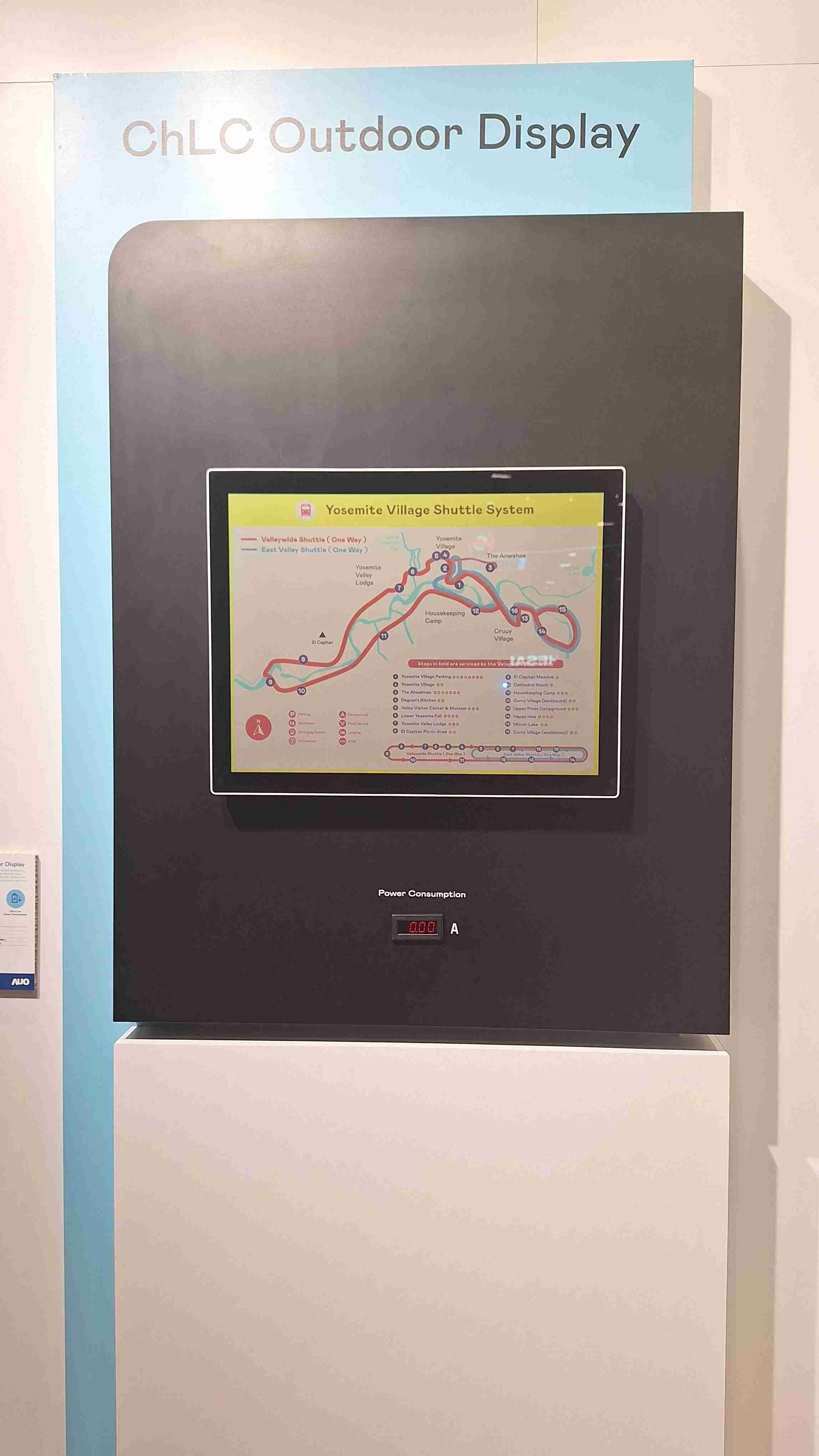 OBPay的「胆固醇液晶超低耗能户外全彩显示器」不只环保省电，，且符合户外严苛使用环境，，，，拥有在摄氏-30度至85度下的宽温使用优势，，，并且强光愈强愈能呈现绝佳的色彩饱和度及显示效果，，，易于安装的特性将成为户外电子看板的新首选。。