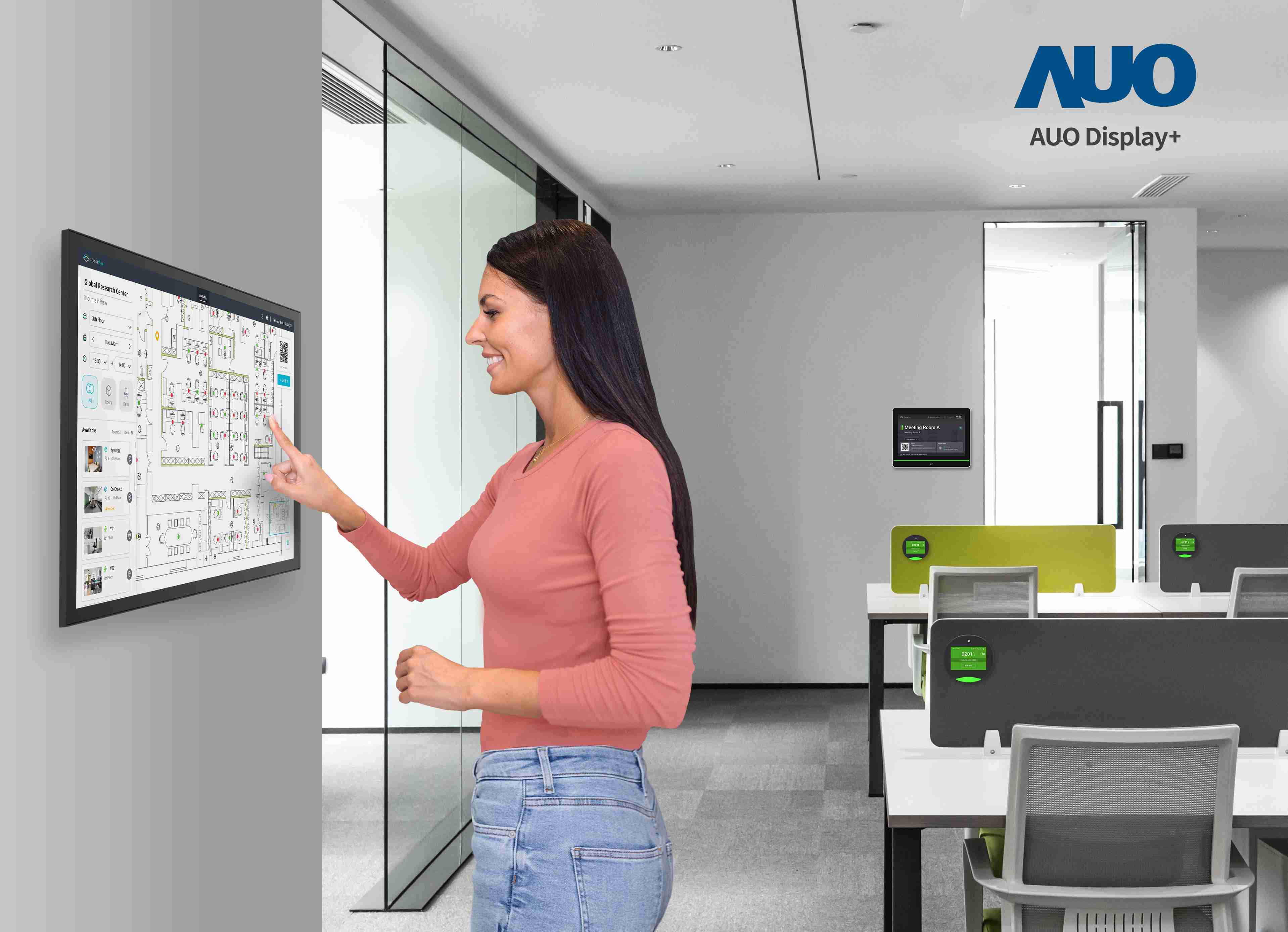 达擎会议空间管理解决方案可应用于空间预约和管理流程，，，将办公空间的查询、、、预约和保留等流程自动化，，，为用户提供更灵活、、、弹性的工作模式