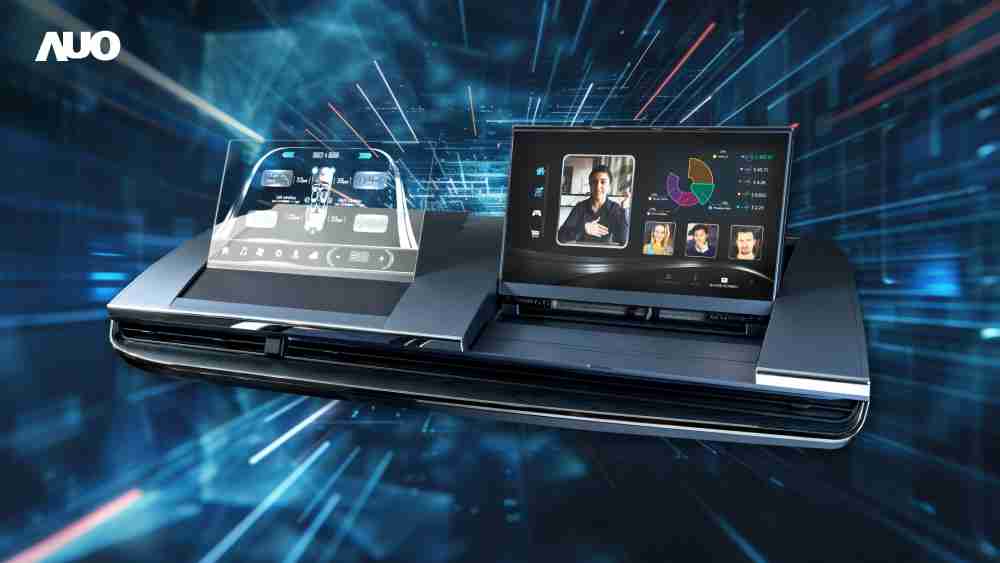 OBPayMicro LED Display HMI解决方案打造透明Micro LED前座仪表，，，，呈现信息并保留驾驶视野开阔；亦为副驾驶座乘客打造收放自如的Micro LED屏幕，，，，在不影响显示质量的前提于显示区内建镜头，，，让用户能与视讯对象直接眼神接触，，，提供绝佳的双向沟通体验