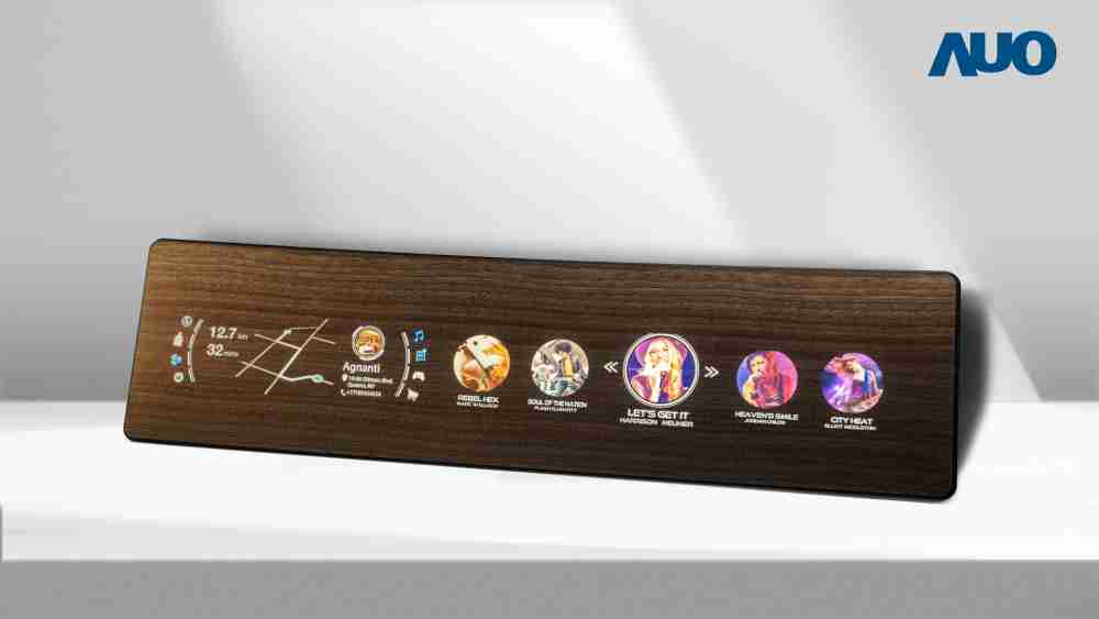 OBPay研发全球最高穿透度达80%的AmLED木纹显示器，，可于使用时呈现高亮度、、清晰可见的信息，，并在不使用时回归为单纯的饰板，，节能兼具美观